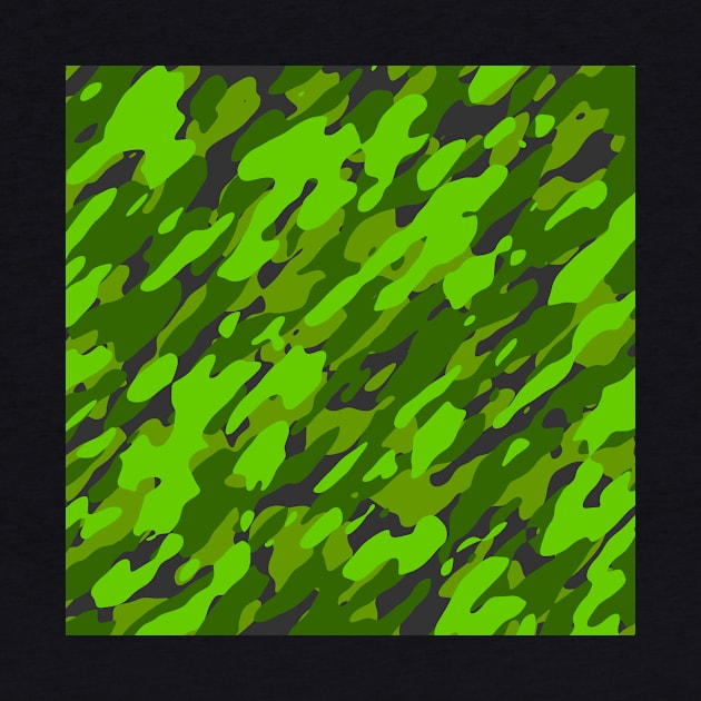 Green Camouflage by Tshirtstory